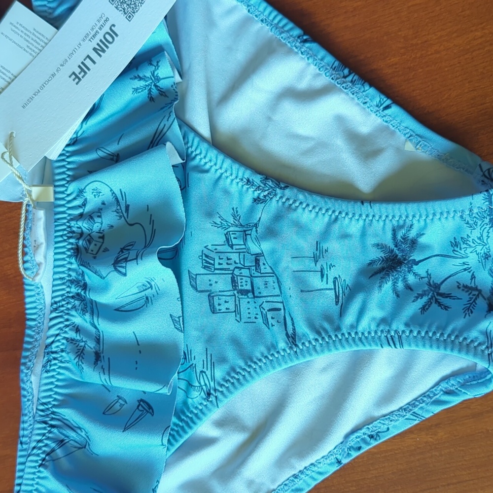 Zara Girls Ruffled Bikini Bottom NWT - Picture 2 of 6